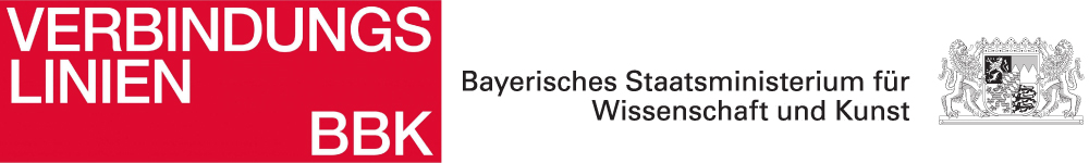 Logo Verbindungslinien BBK & Logo Bayerisches Staatsministerium für Wissenschaft und Kunst