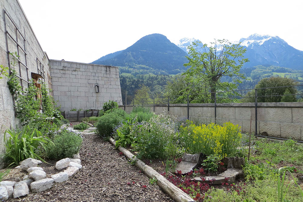 Herb and vegetable garden outdoor area Haus der Berge