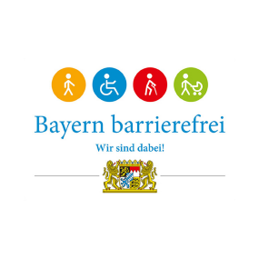 Logo Barrierefrei Bayern