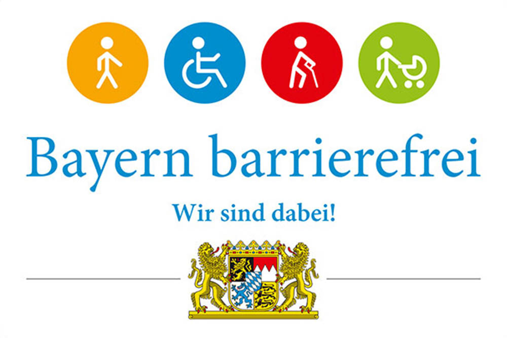 Logo Bavaria barrier-free