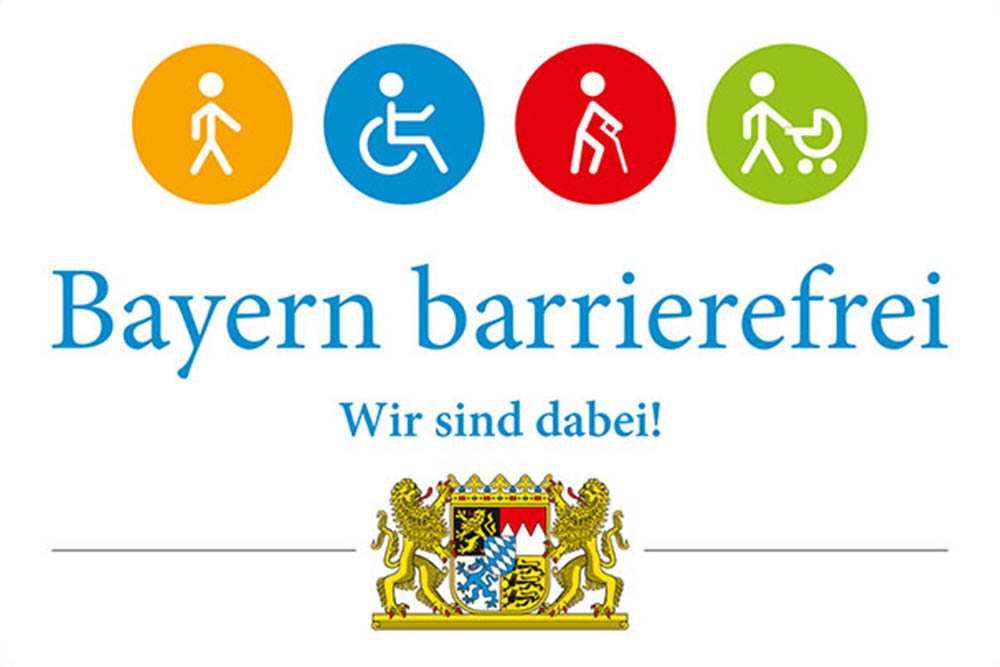 Logo Bayern barrierefrei