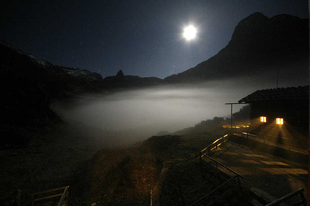 Funtensee by night