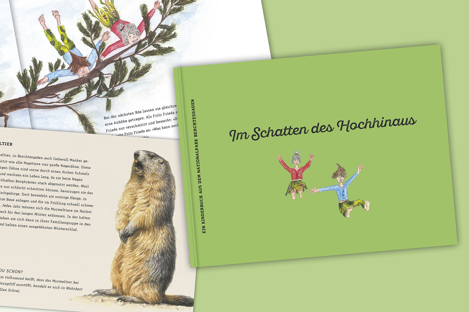 Pressebild: Collage: Nationalpark Berchtesgaden