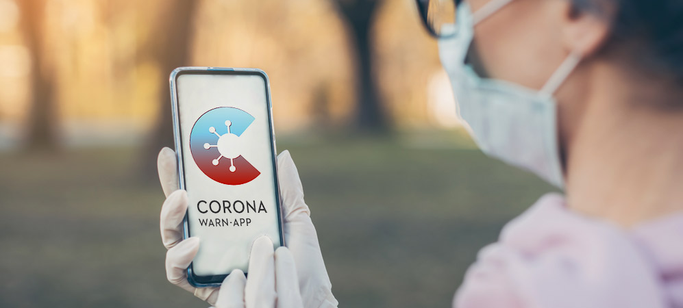 External link :: Corona warning app