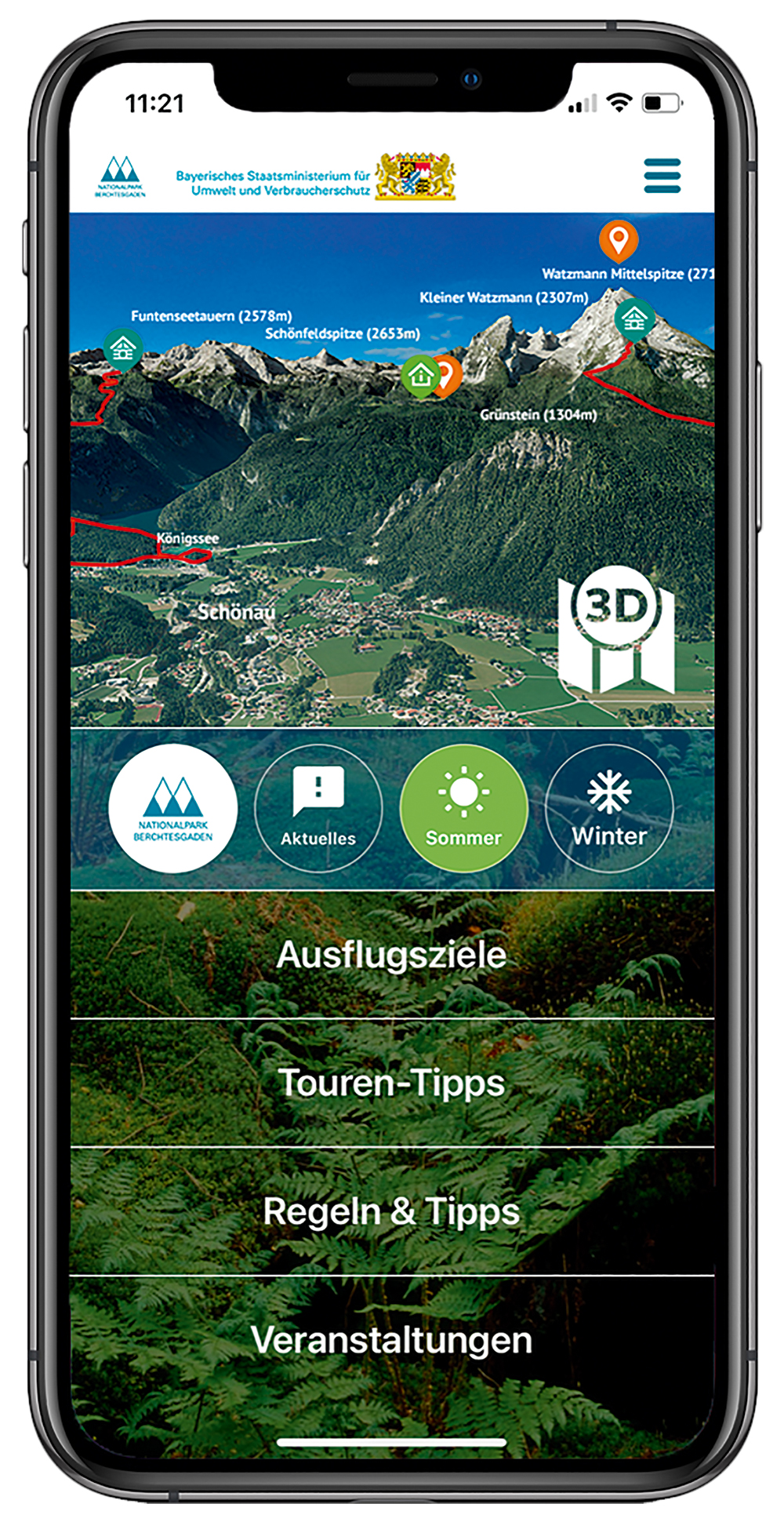 Nationalpark App Berchtesgaden