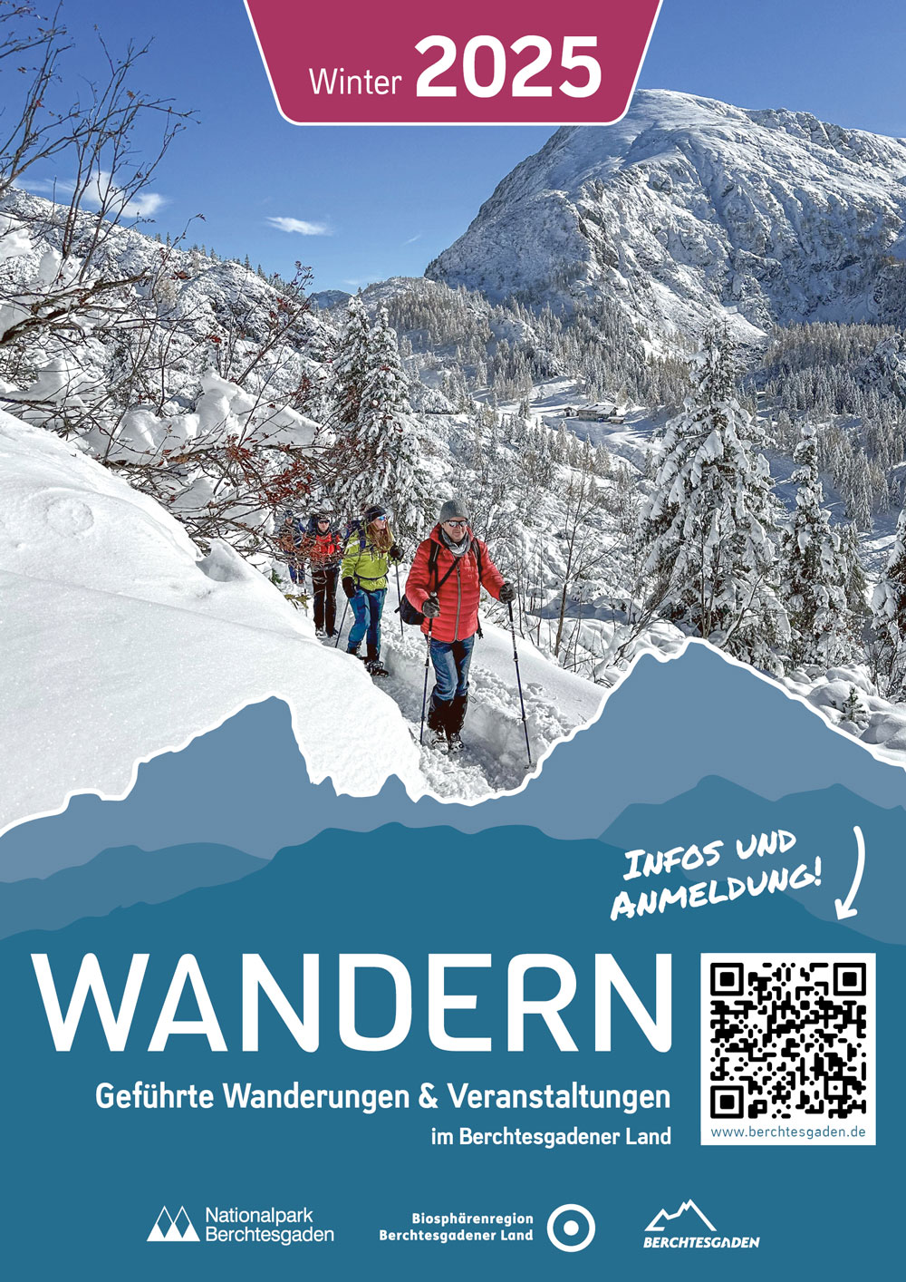 Wanderplakat - Veranstaltungen im Berchtesgadener Land